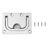 Maxbell 2 Pieces 316 Stainless Steel Boat Hatch Cabinet Locker Lift/Pull Ring Handle