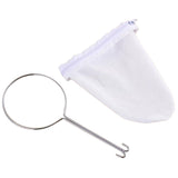 Maxbell 3pcs 5" Traditional Tea Coffee Strainer Handle Filter Sock Cloth White