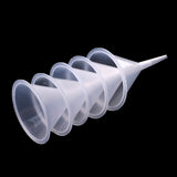 Maxbell 20 Pieces Plastic Funnel Liquid Water Filling For Home Kitchen Handy Funnels