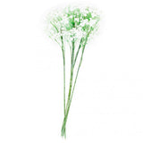 Maxbell Artificial Realistic Simulation Flowers Baby's Breath Gypsophila Artificial Plants Wedding Home DIY Pack of 5PCS White