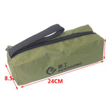 Maxbell Hardware Tool Storage Bag Carrier Case Oxford Handy Zip Pouch Handbag Outdoor Indoor Repair Parts Pocket r + Tool Apron