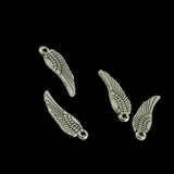 Maxbell 150 Pieces Tibet Silver Angel Wings Charms Pendants Jewelry Making Crafts