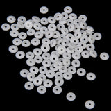 Maxbell 300 Sets Resin Snap Buttons Fasteners Poppers T3/T5/T8 White