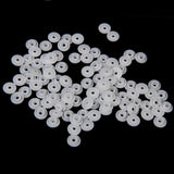 Maxbell 300 Sets Resin Snap Buttons Fasteners Poppers T3/T5/T8 White