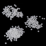 Maxbell 300 Sets Resin Snap Buttons Fasteners Poppers T3/T5/T8 White