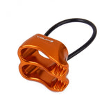 Maxbell 50KN Figure 8 Descender + 25KN D-Ring Climbing Carabiner Hook+ Rappel Device