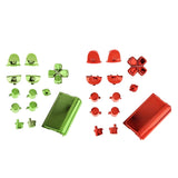 Maxbell 2Pieces Replacement Chrome Plating Buttons and Touchpad for PS4 Controller