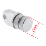 Maxbell Marine Boat Bimini Top Deck Hinge with 2 Inside Eye End Fitting Hardware