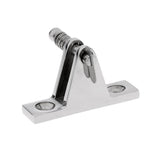 Maxbell Marine Boat Bimini Top Deck Hinge with 2 Inside Eye End Fitting Hardware
