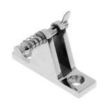 Maxbell Marine Boat Bimini Top Deck Hinge with 2 Inside Eye End Fitting Hardware