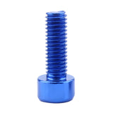 Maxbell 12x Aluminum Alloy Bike Water Bottle Cage Bolts Holder Socket Screw 3 Colors Be Applied to Most Bikes