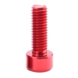 Maxbell 8x Bike Water Bottle Cage Bolts Holder Socket Screws Gold Red Be Applied to Most Bikes