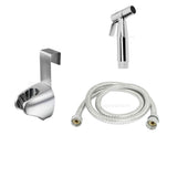 Maxbell 3pcs Set Brushed Stainless Toilet Handheld Bidet Douche Shower Spray Shattaf