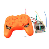 Maxbell 2.4G Remote Controller Receiver Set Kid RC Toys Cars Model Part Replacement Orange