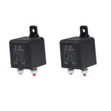 Maxbell 2 Pieces ZL180 Model 4 Pins DC 12V 200A Relay Switch for Car Truck Motorcycle