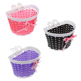 Maxbell 3xChildren Kids Girls Bicycle Front Basket Bike Cycle Shopping Holder Purple