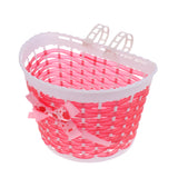 Maxbell 3xChildren Kids Girls Bicycle Front Basket Bike Cycle Shopping Holder Purple