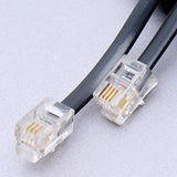 Maxbell 10 Pieces 2m/6.5ft Telephone Extension Coil Cable RJ11 M/M Handset Lead Connector