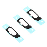 Maxbell 3Pieces Home Button Key Bracket Rubber Gasket for Samsung Galaxy S7 Edge