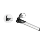 Maxbell Bicycle Pump Extension Hose Inflator Tube Pipe + Bike Mini Air Pump Pumper