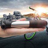 Maxbell Bicycle Pump Extension Hose Inflator Tube Pipe + Bike Mini Air Pump Pumper