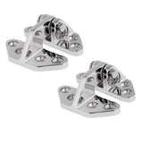 Maxbell 2 Pieces 316 Stainless Steel Boat Marine Hatch Hinge with Removable Pin