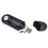 Maxbell 2pieces 4G USB MP3 Music Video Digital Player Recording with FM Radio