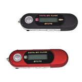 Maxbell 2pieces 4G USB MP3 Music Video Digital Player Recording with FM Radio