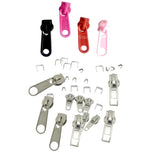 Maxbell 44 Pack Zipper Replacement Zipper Repair Kit , Assorted