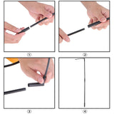 Maxbell 3 Pieces Rainbow 3D Windmill Wind Rotator Whirligig Wheel Yard Garden Decor