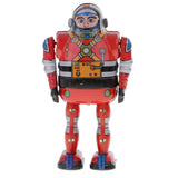 Maxbell Wind Up Mechanical Walking Astronaut Robots Tin Toy Clockwork Collectibles