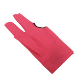 Maxbell 3 Pieces Professional Billiard Left Hand Three Finger Open Fingertip Glove