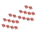 Maxbell 30 Pieces 6 pin SOT23 TO DIP Adapter PCB Socket Experiment Convertor Board