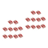 Maxbell 20 Pieces 6 pin SOT23 TO DIP Adapter PCB Socket Experiment Convertor Board