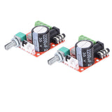 Maxbell 2 Pieces 12V Hi-Fi PAM8610 Audio Stereo Amplifier Board 2X10W 2 Ch l D Class