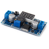 Maxbell 5 Pieces Adjustable Step-down DC-DC Power Module with Voltmeter Display