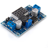 Maxbell 5 Pieces Adjustable Step-down DC-DC Power Module with Voltmeter Display