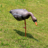 Maxbell 1 Pair Portable Full Body Goose Hunting Decoy Lawn Yard Decor Greenhand Gear