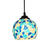 Maxbell 2x Retro Colorful Ceiling Pendant Lamp Light Chandelier Shades Lampshades