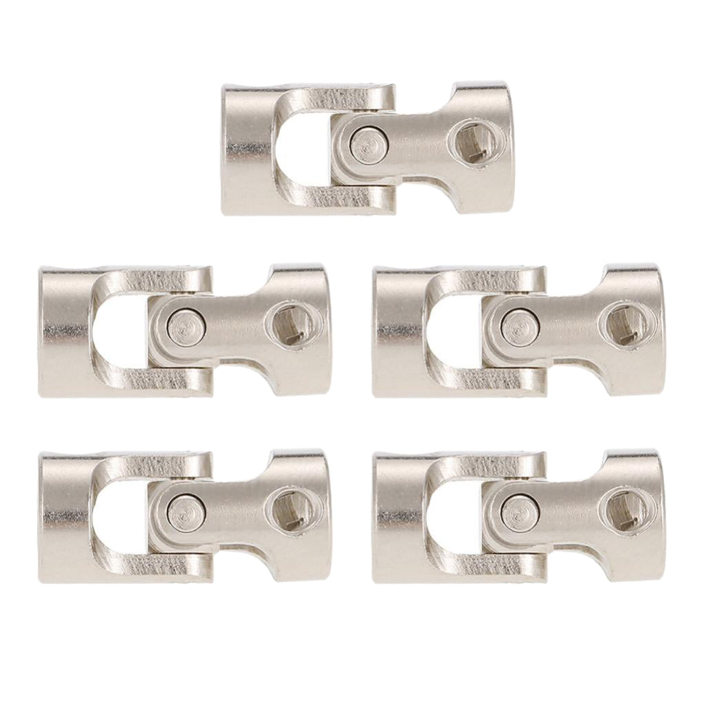 Maxbell Metal Cardan Joint Universal Gimbal Coupling Coupler for RC Model Car Boat 5 X 5mm