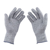 Maxbell 2 pairs Gloves Safety Work Grip Pair Cut Pairs Resistant Mechanic Working S