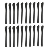 Maxbell 20 Pieces Eyeglasses Temple End Tips Ear Sock Tubes Replacement Repair Black