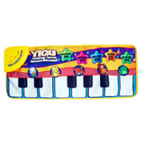 Maxbell Electric Piano Keyboard Toy Musical Playmat Early Educational Developmental Toddler Toy Gift