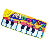 Maxbell Electric Piano Keyboard Toy Musical Playmat Early Educational Developmental Toddler Toy Gift