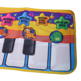 Maxbell Electric Piano Keyboard Toy Musical Playmat Early Educational Developmental Toddler Toy Gift