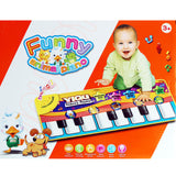 Maxbell Electric Piano Keyboard Toy Musical Playmat Early Educational Developmental Toddler Toy Gift