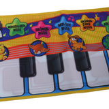 Maxbell Electric Piano Keyboard Toy Musical Playmat Early Educational Developmental Toddler Toy Gift