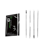 Maxbell 10pieces Blackhead Remover Peel off Acne Mask +Stainless Steel Extractor Kit