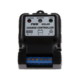 Maxbell 6V/12V 10A Auto Solar Panel Charge Controller Regulator with Pair of Solar Panel MC4 M/F Cable Couplers