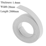 Maxbell 3x2m Long LeatherCrafts Microfiber Strap 20mm Wide for Garment Accessories